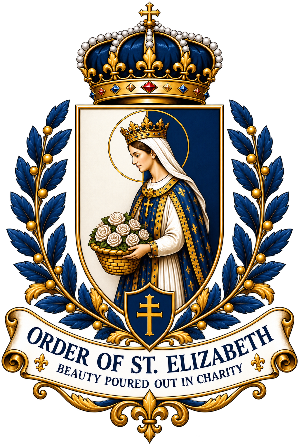 Order of St. Elizabeth of Hungary crest